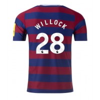 Maglia Calcio Newcastle United Joe Willock #28 Seconda Divisa 2024-25 Manica Corta